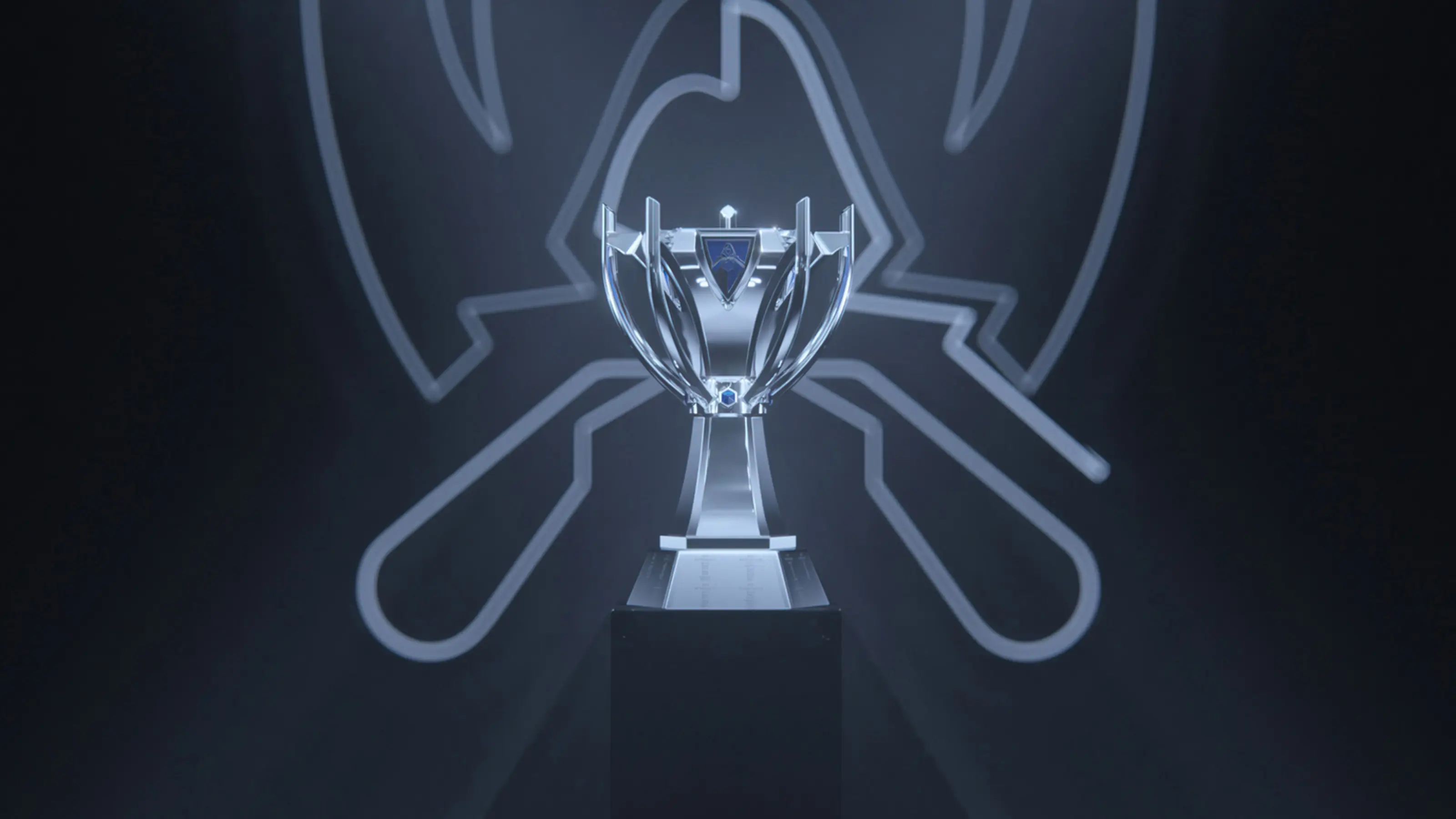 Worlds 2022 trophy