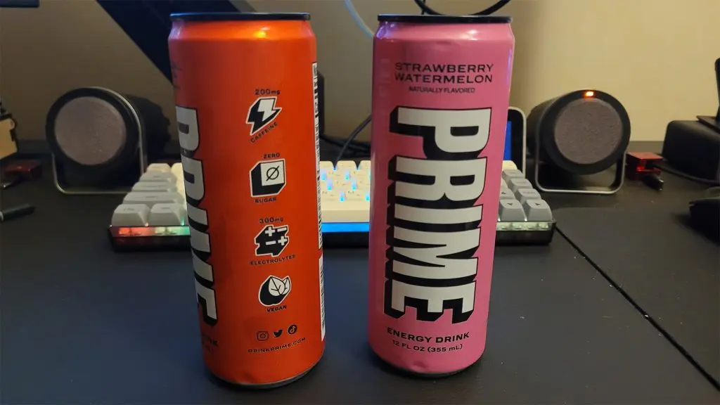 Prime Energy cans