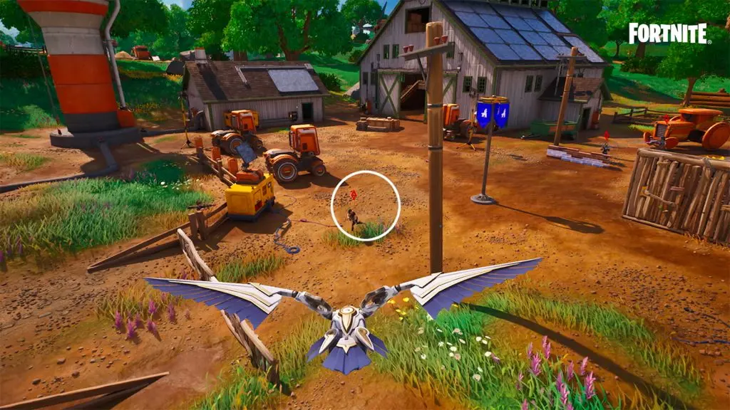 A Falcon Scout in Fortnite