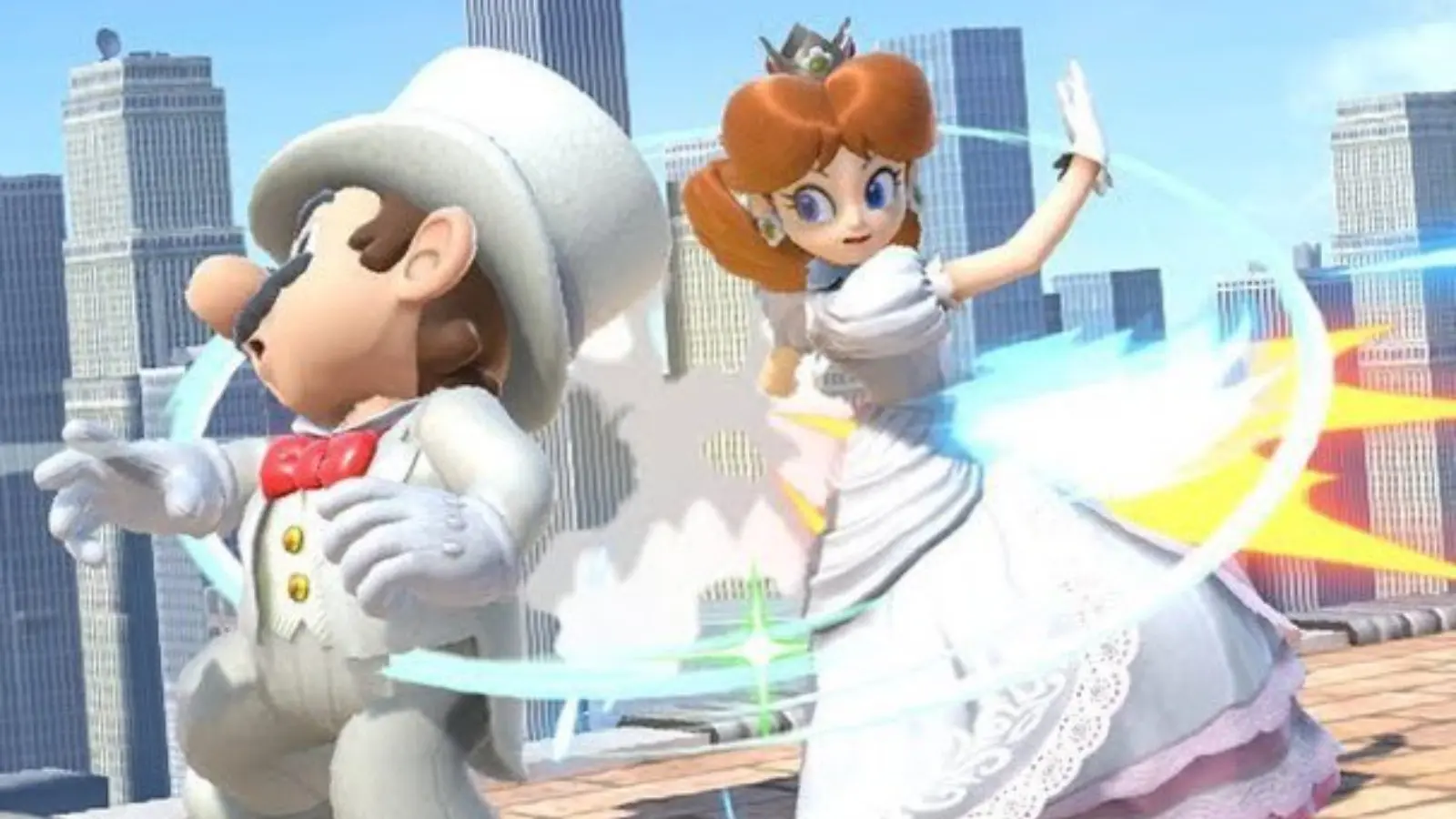 daisy slaps mario in smash