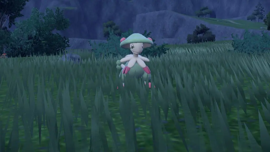 pokemon scarlet violet breloom in the wild