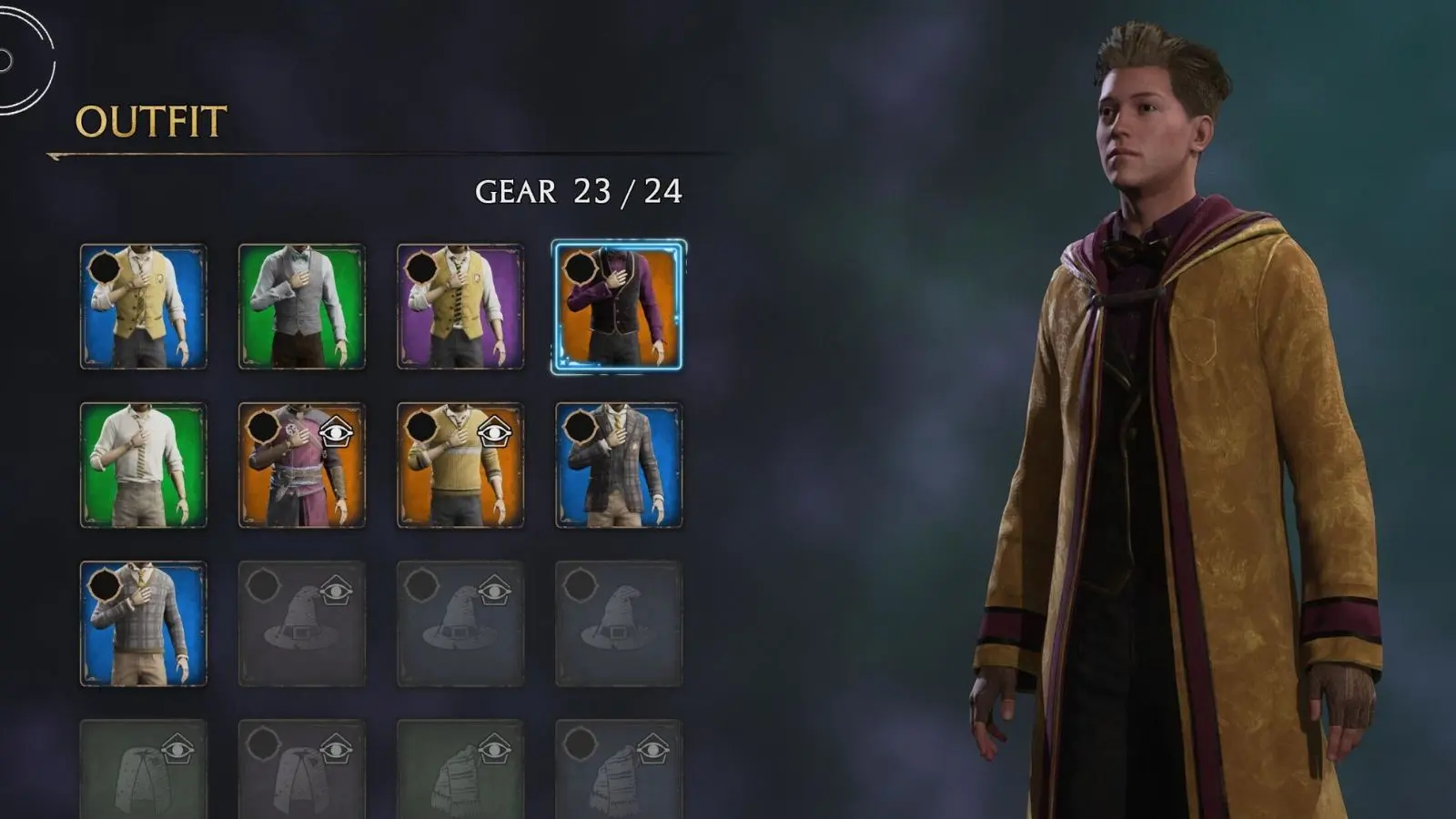 hogwarts legacy gear slots header