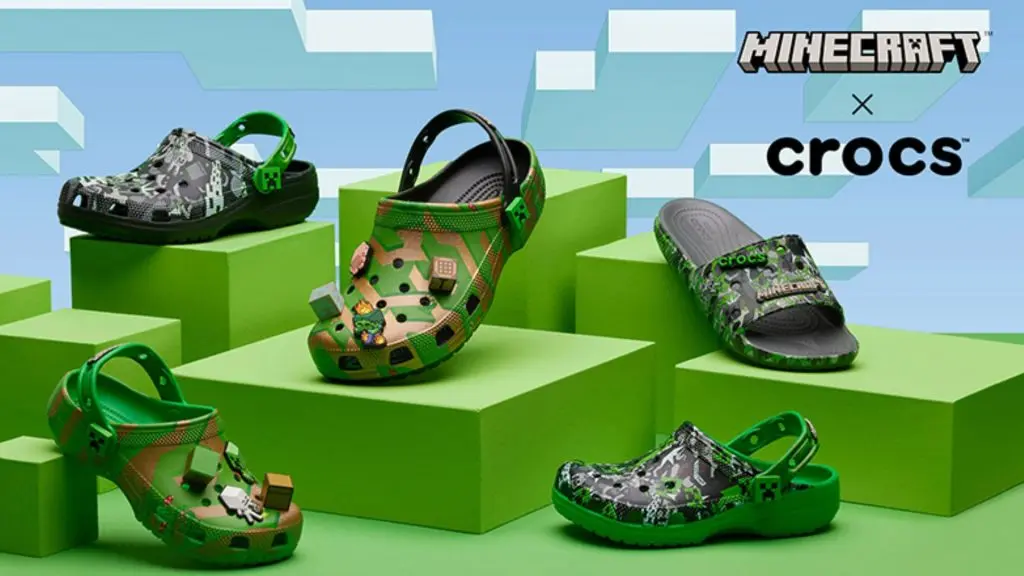 Minecraft x Crocs collaboration