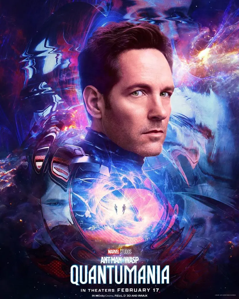 Paul Rudd as Ant-Man.