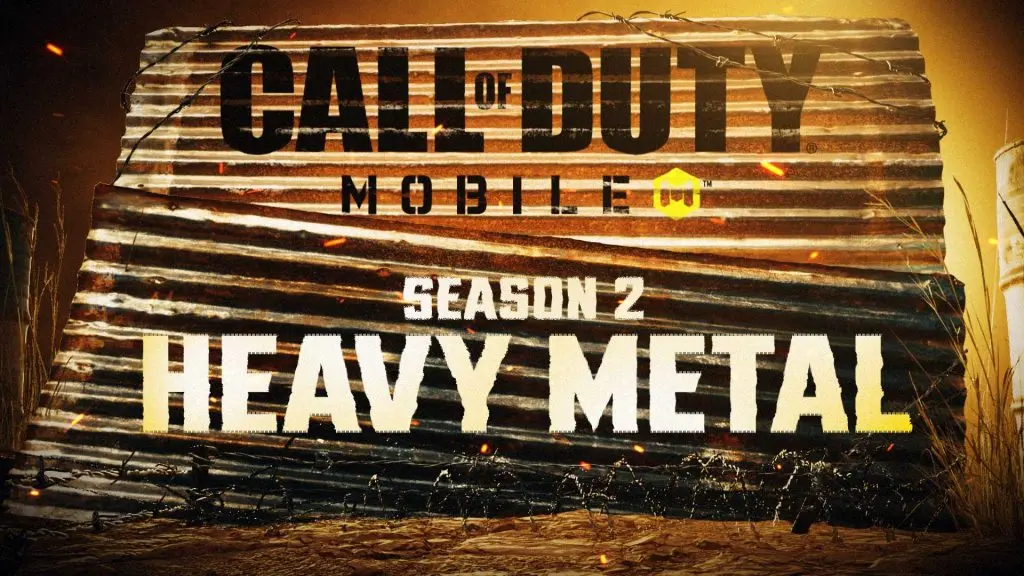 CoD Mobile Heavy Metal season artwork