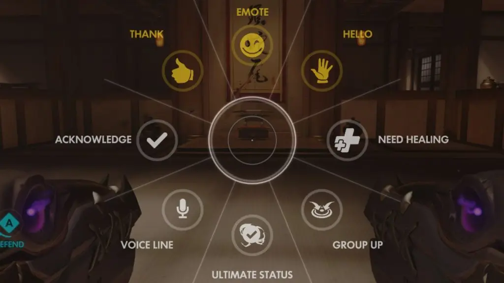 communication wheel in overwatch 2