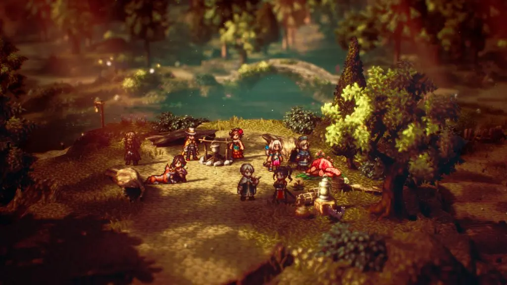 Octopath traveler 2 gameplay