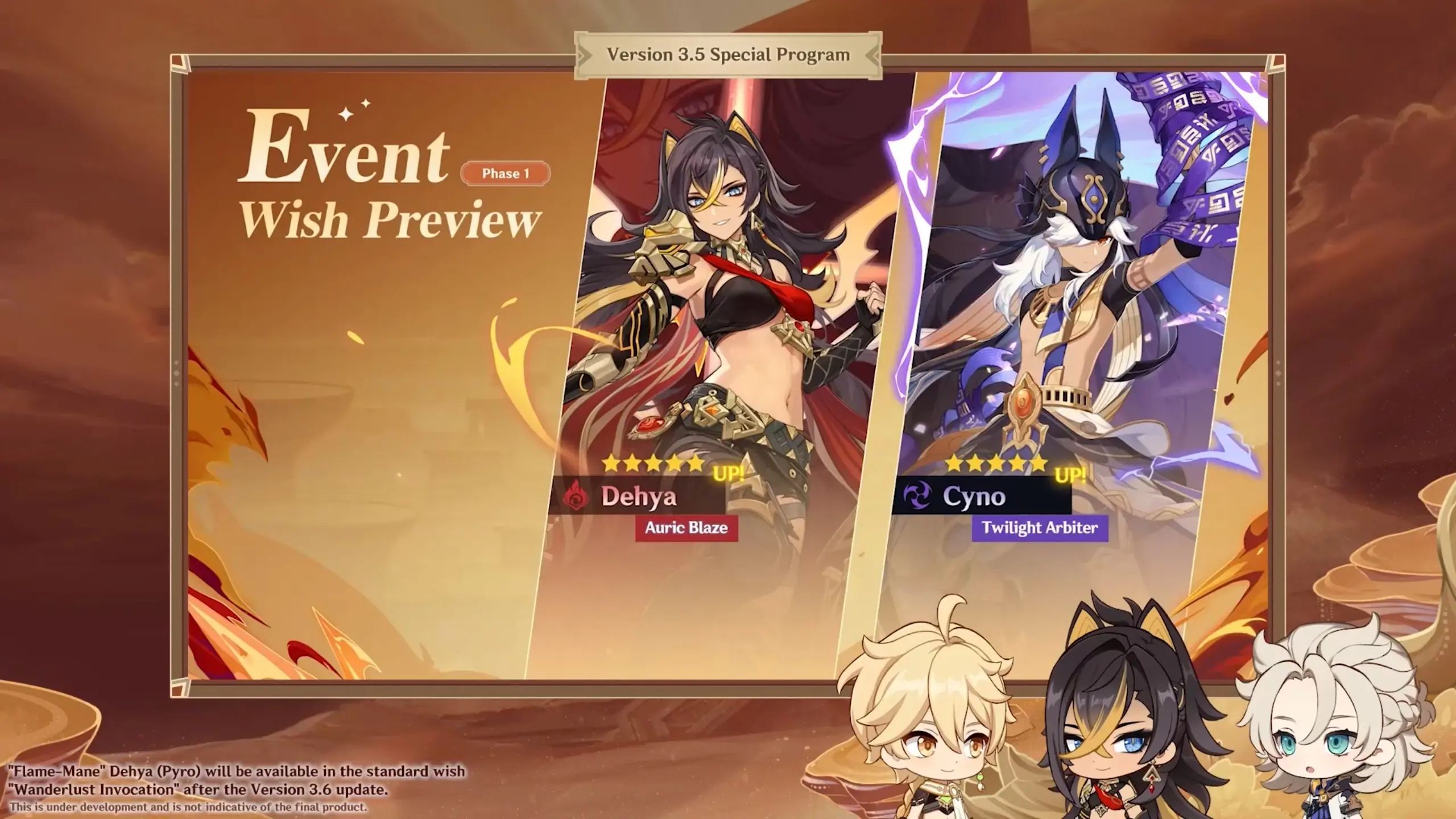 Deehya and Cyno banner