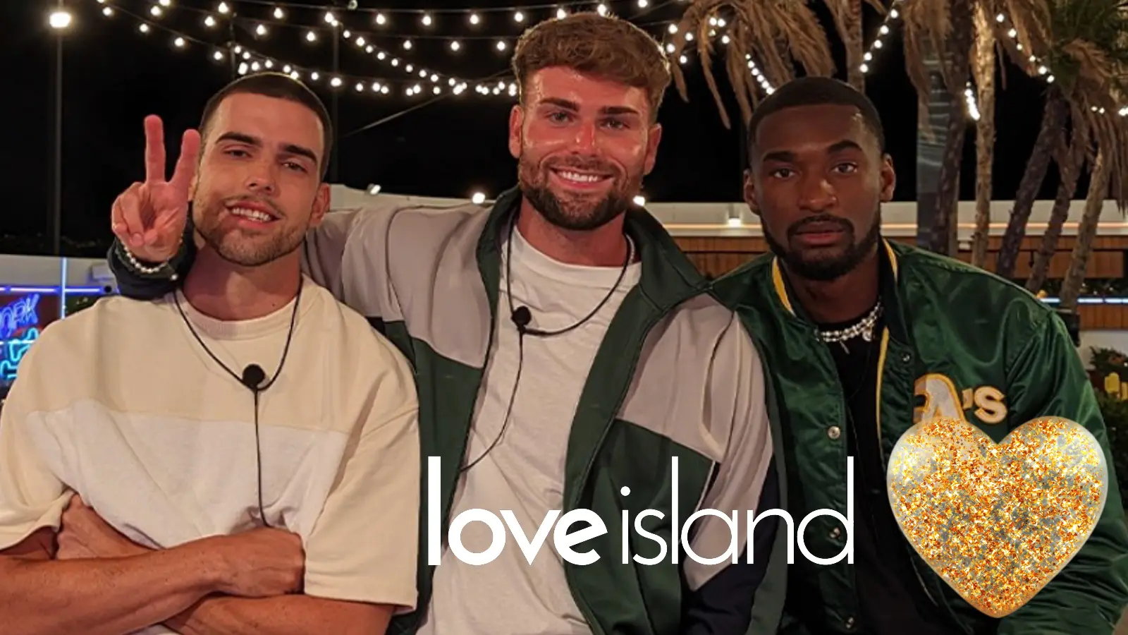 Love Island cast members posing for photo