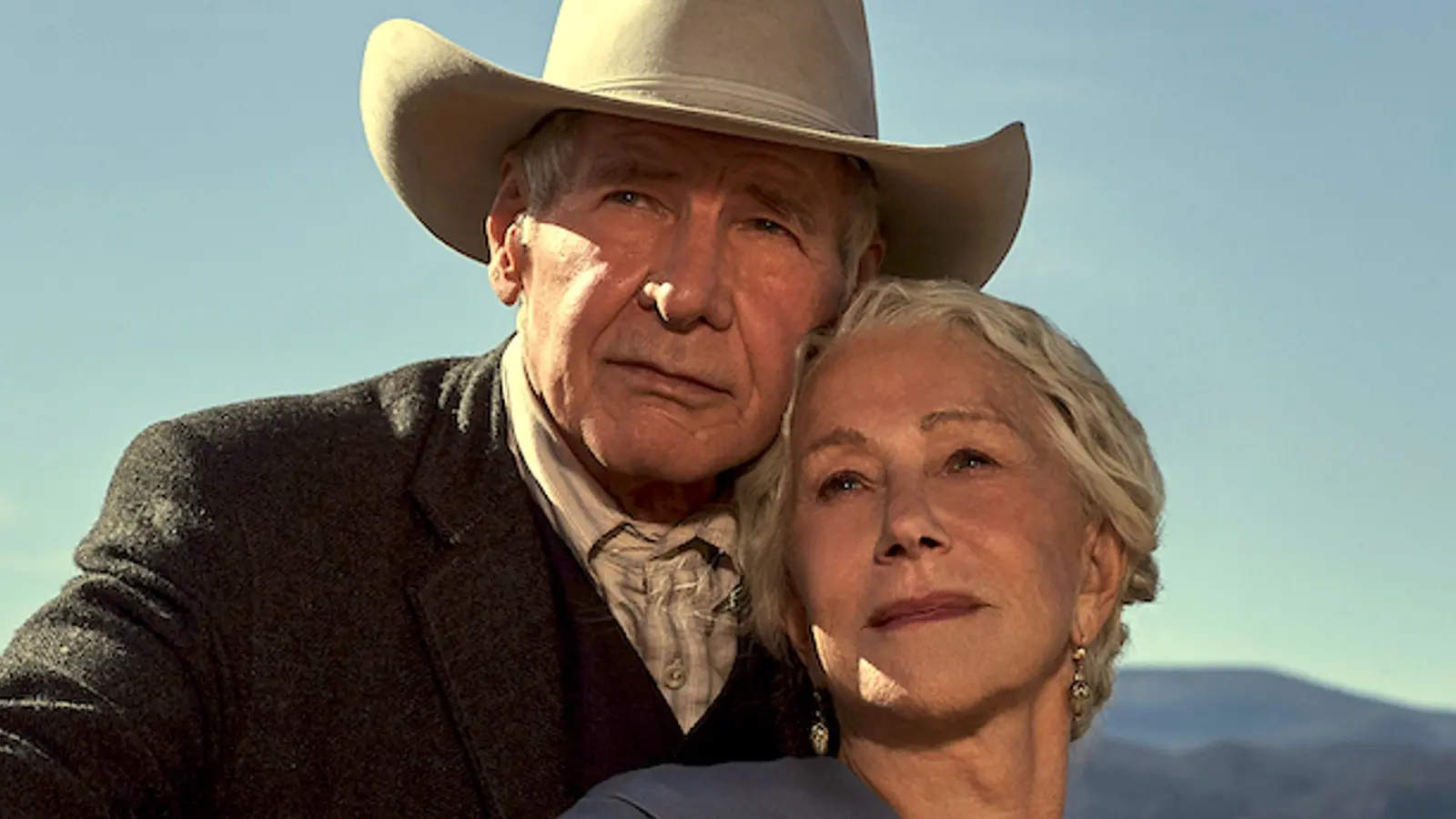 Harrison Ford and Helen Mirren in 1923, who'll both return for Season 2