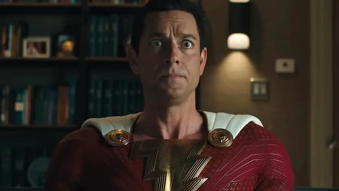 Zachary Levi as Shazam.