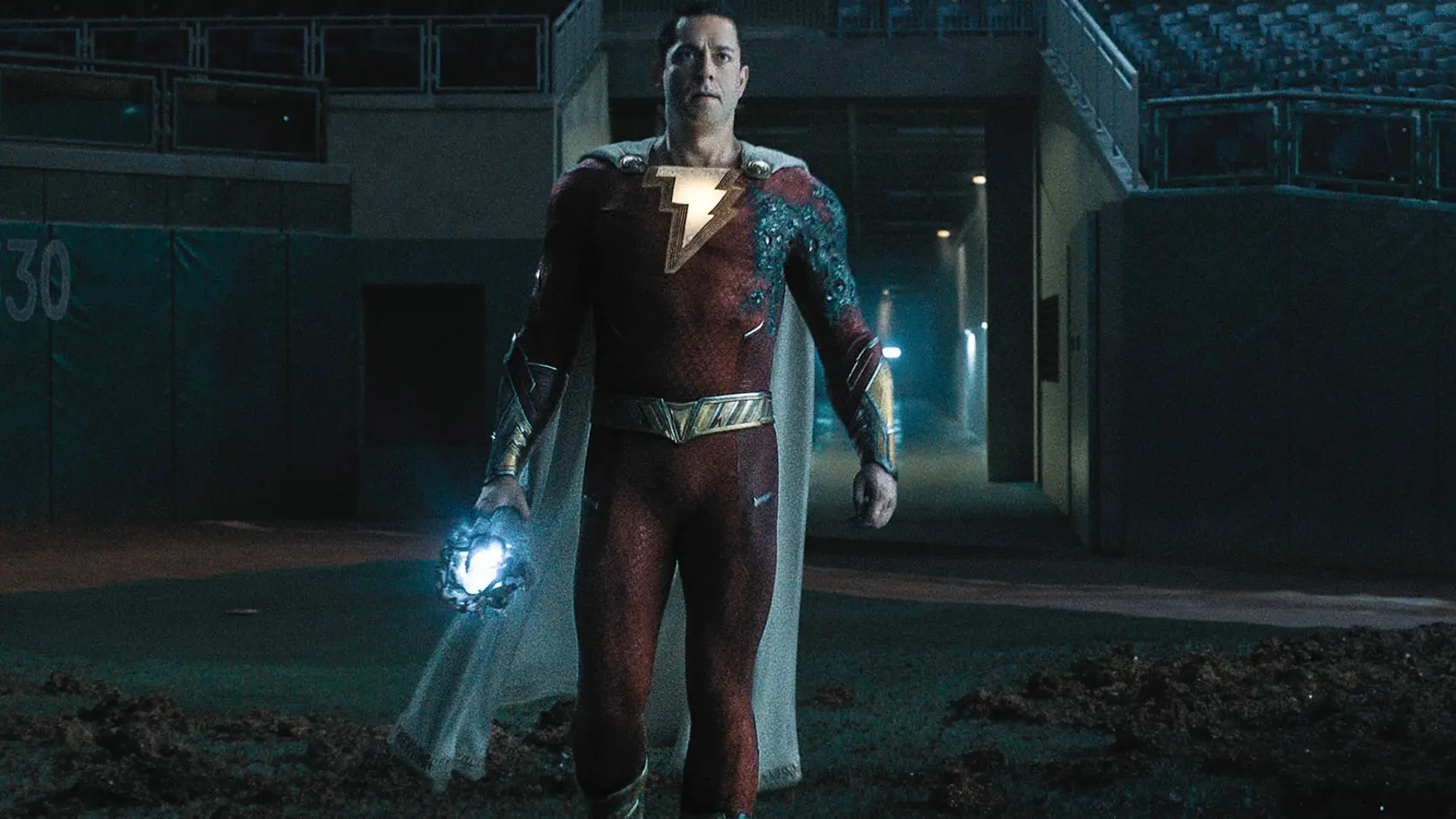 Zachary Levi in Shazam! Fury of the Gods.