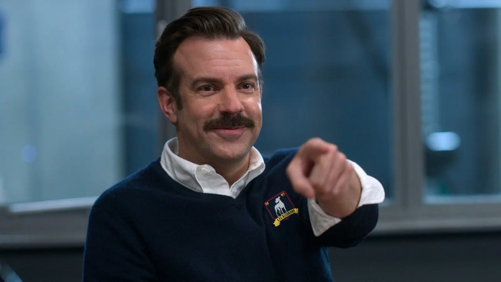 Jason Sudeikis as Ted Lasso in Season 3