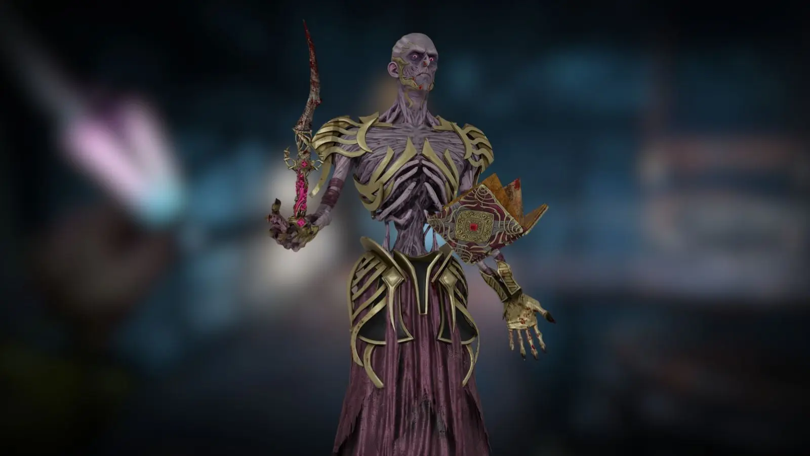 A custom image of The Lich in Dead By Daylight.