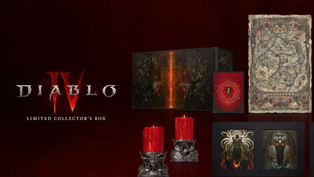 collector's edition of blizzard's diablo 4