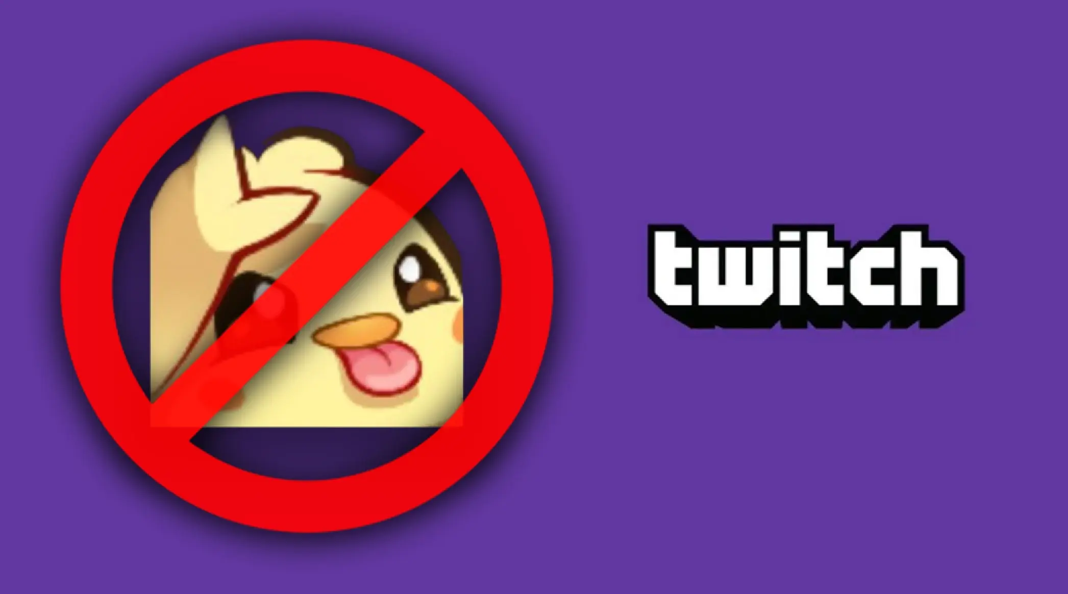 Twitch emote ban