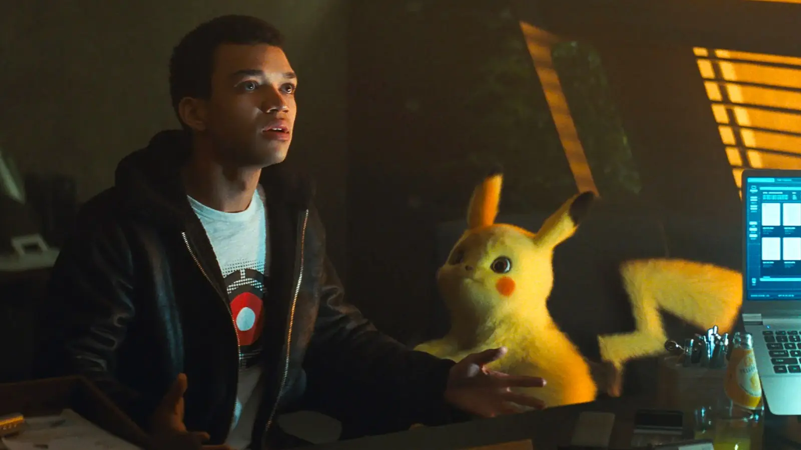 Justice Smith in Detective Pikachu