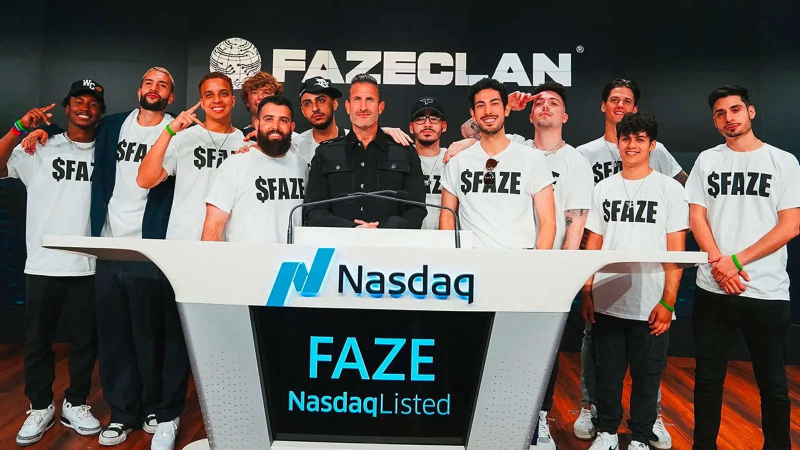 FaZe Clan nasdaq