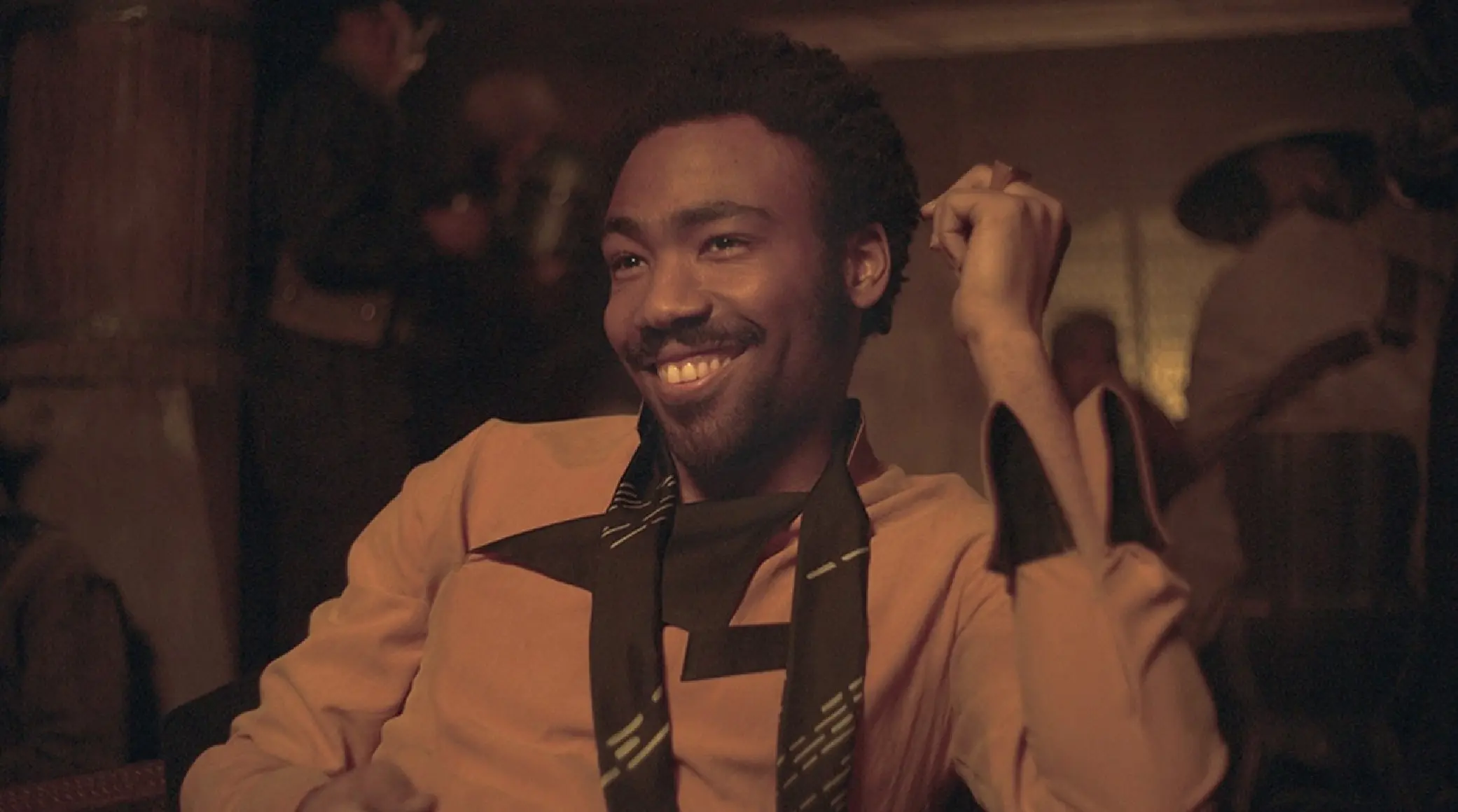 Donald Glover as Lando in Star Wars