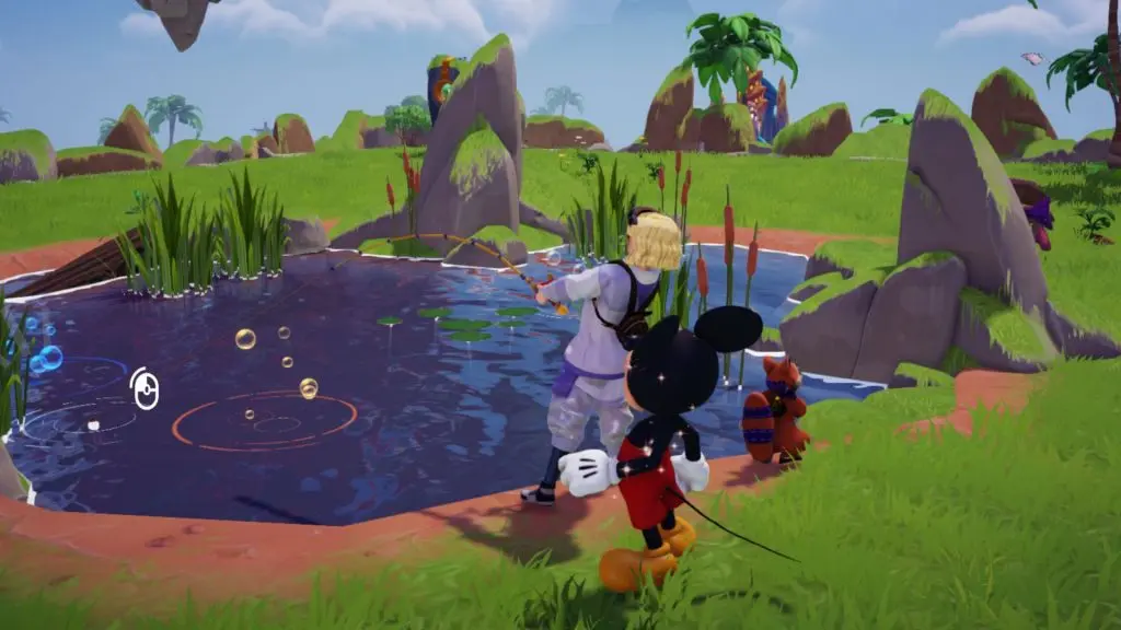 Disney Dreamlight Valley fishing