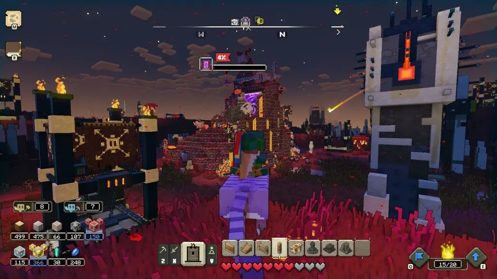 Minecraft legends battle