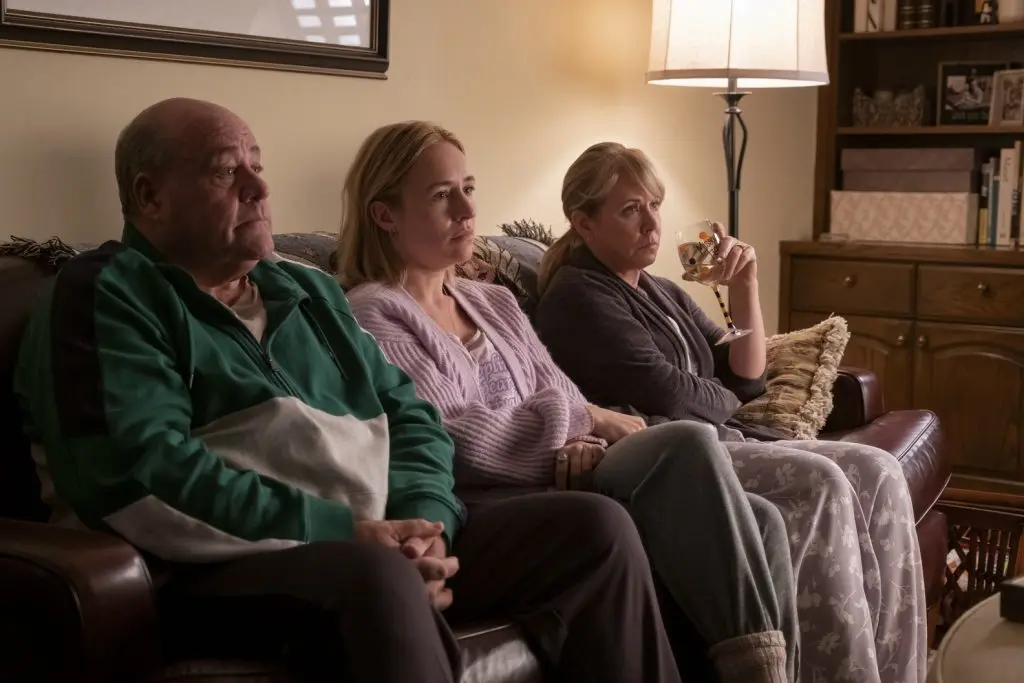 Michael Dempsey, Sarah Goldberg, Romy Rosemont in Barry Season 4