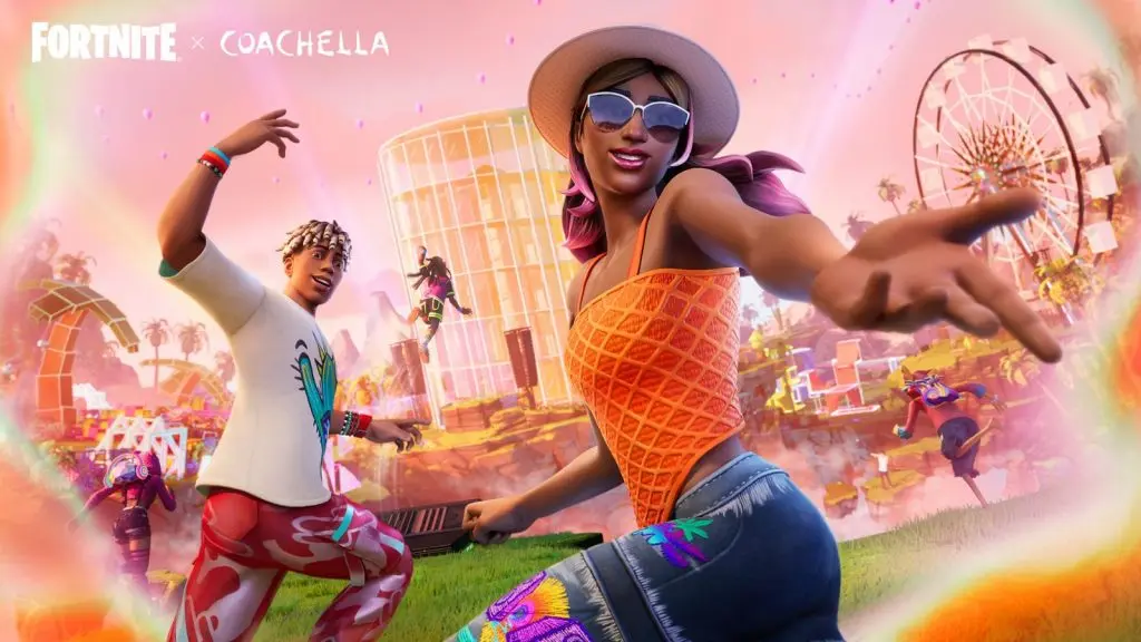 Fortnite Coachella Key Art