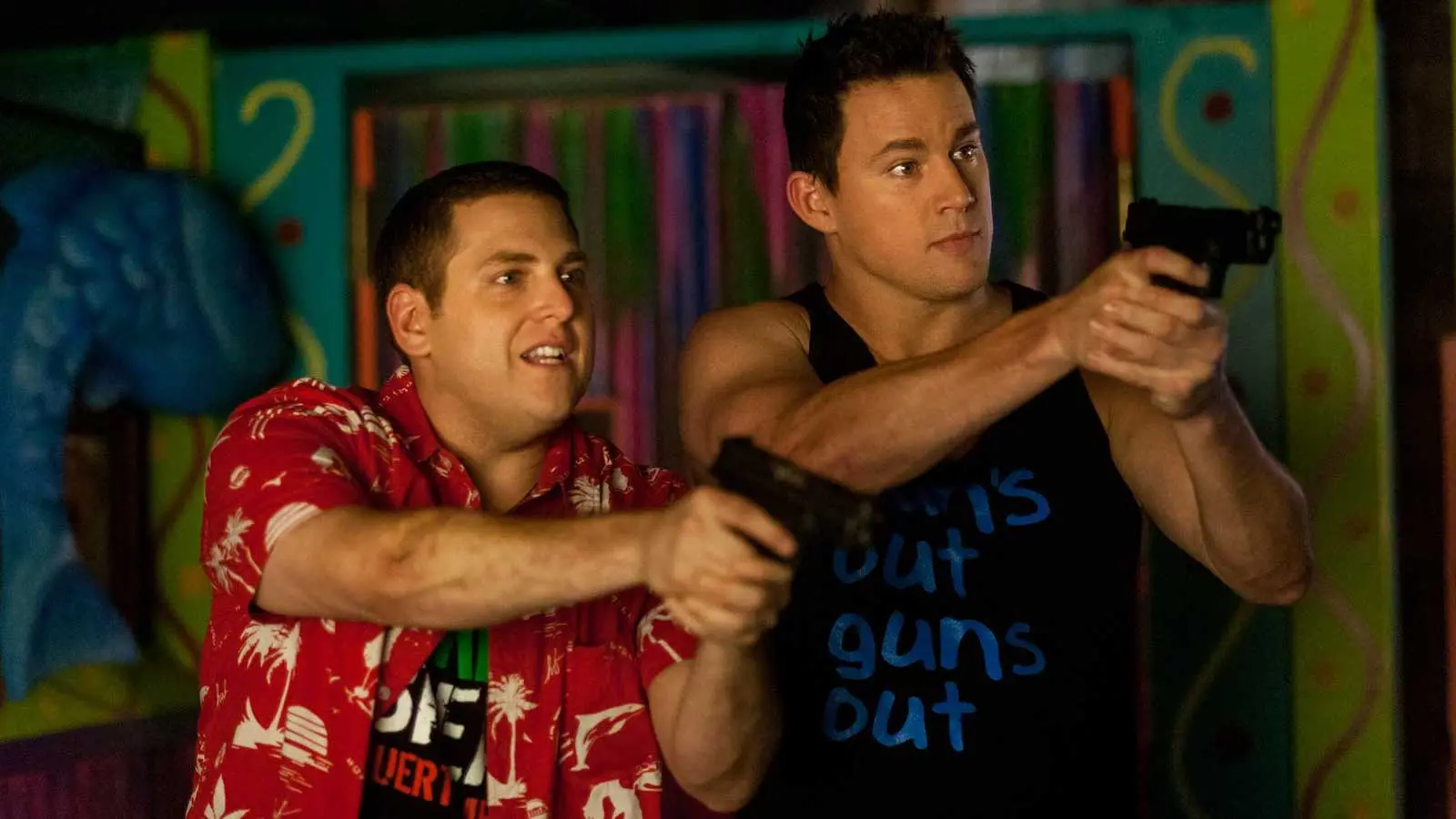 Jonah Hill and Channing Tatum in 21 Jump Street