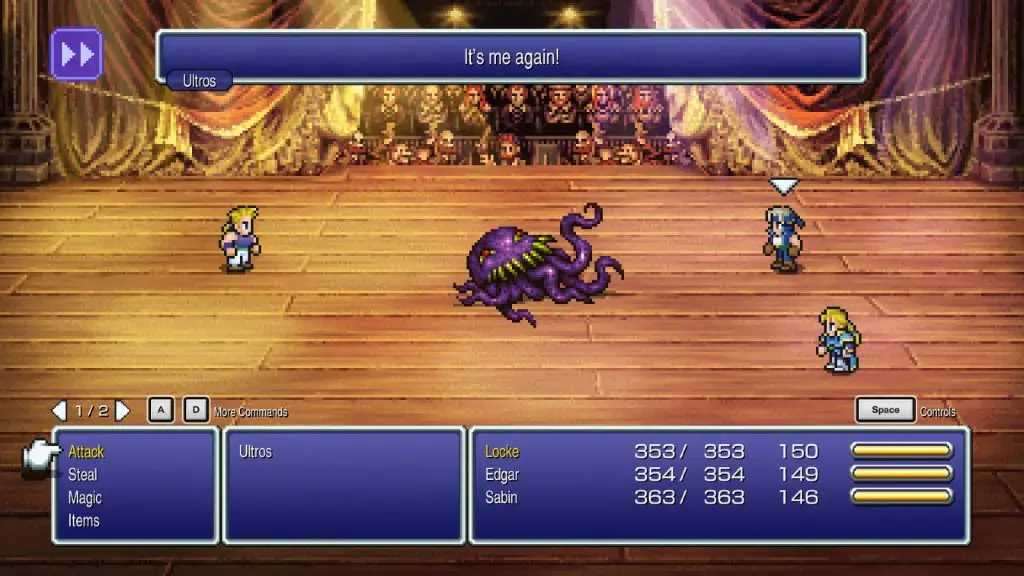 Final fantasy pixel remaster gameplay