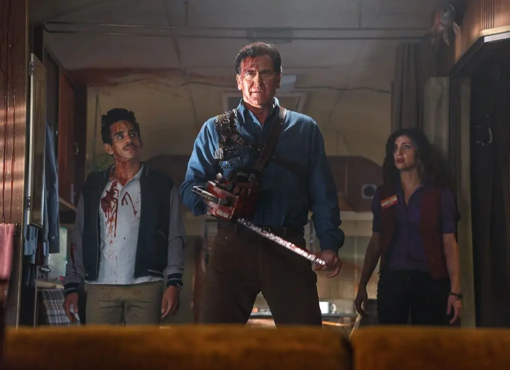 A still from Ash vs Evil Dead