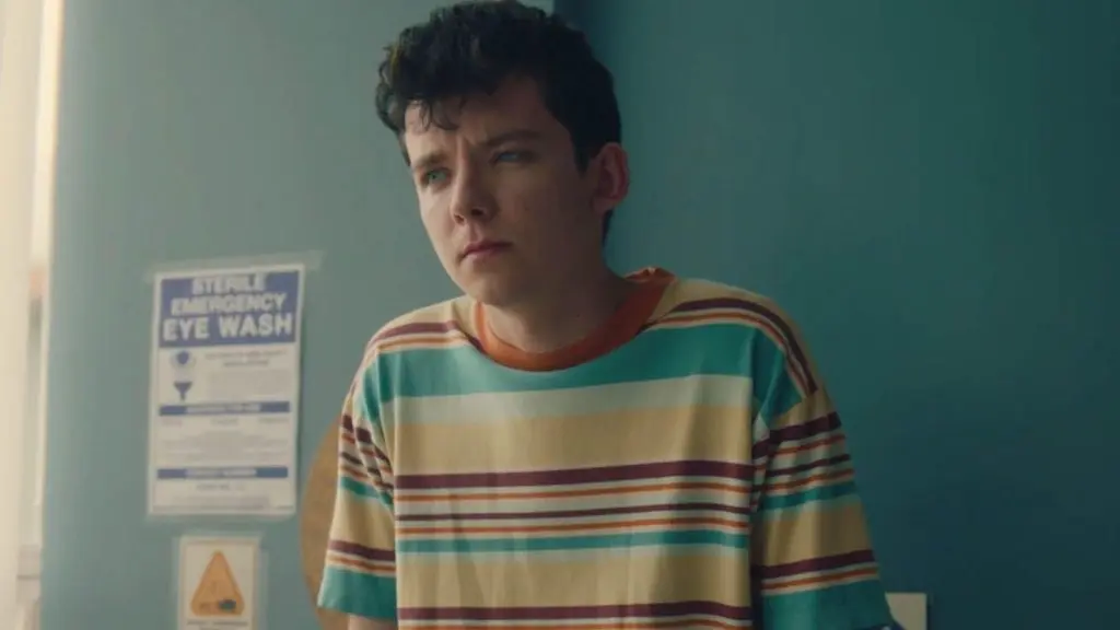 Asa Butterfield as Otis in Sex Education