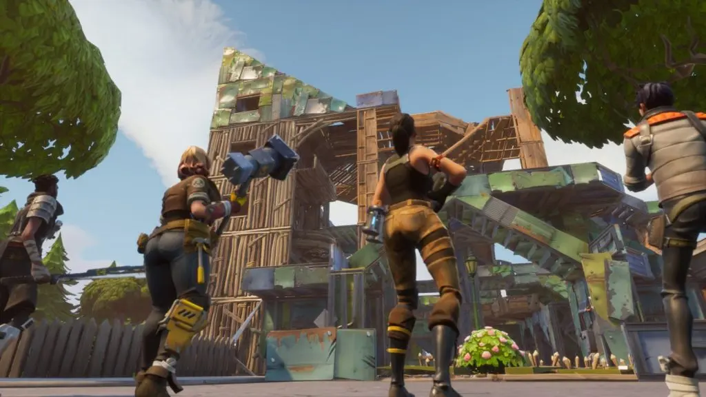 Fortnite OG Key Art with building