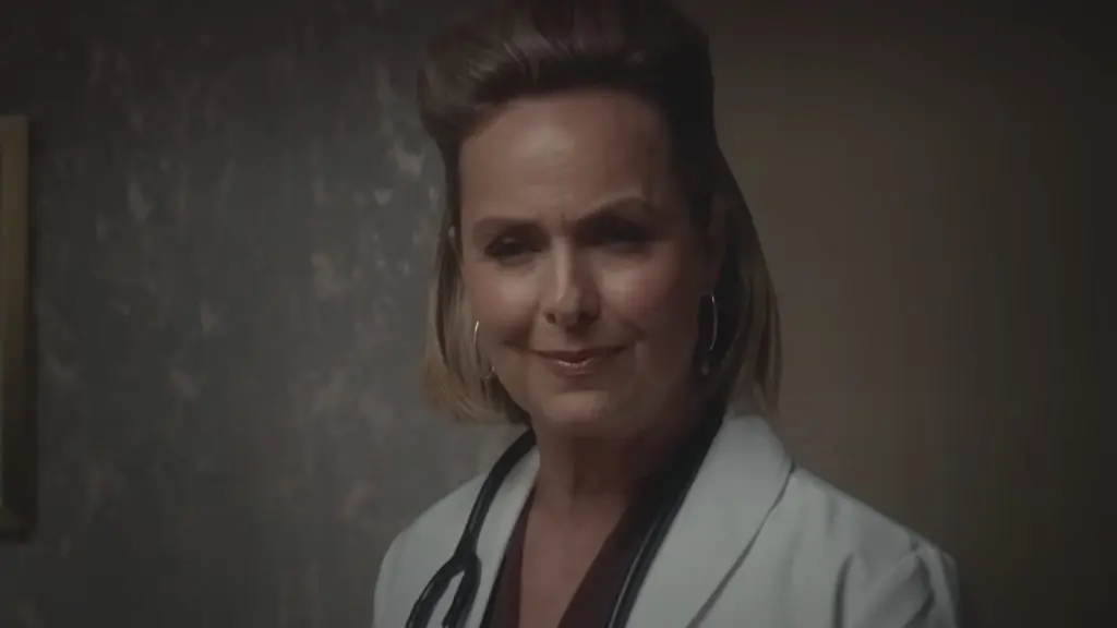 Melora Hardin as Dr. Elizabeth Simmons in Clock