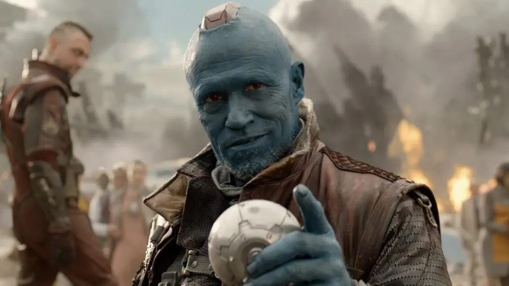 Michael Rooker as Yondu.