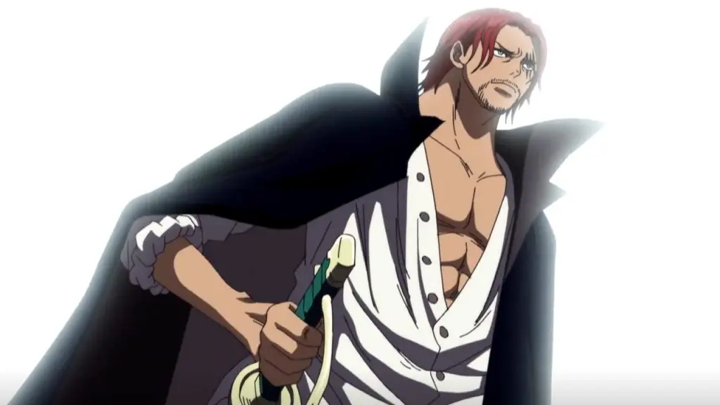 An image of Shanks in Summit War Saga of One Piece