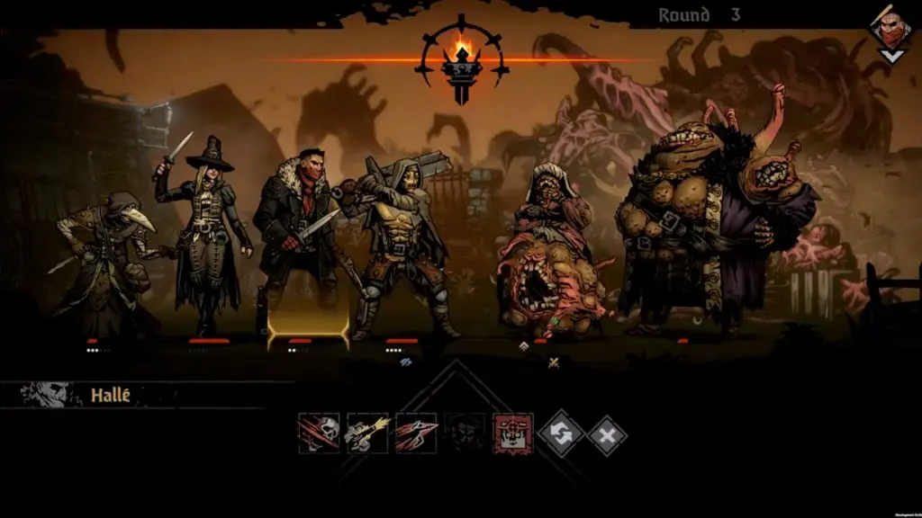 Darkest Dungeon 2 battle