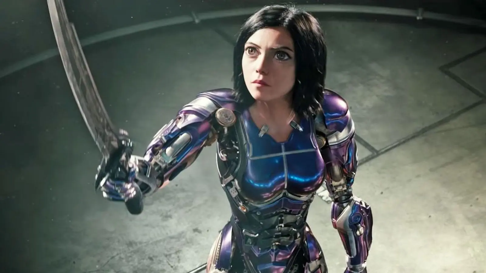 Still from Alita Battle Angel