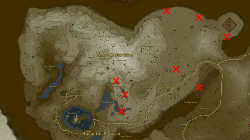 Hebra Korok Seeds location