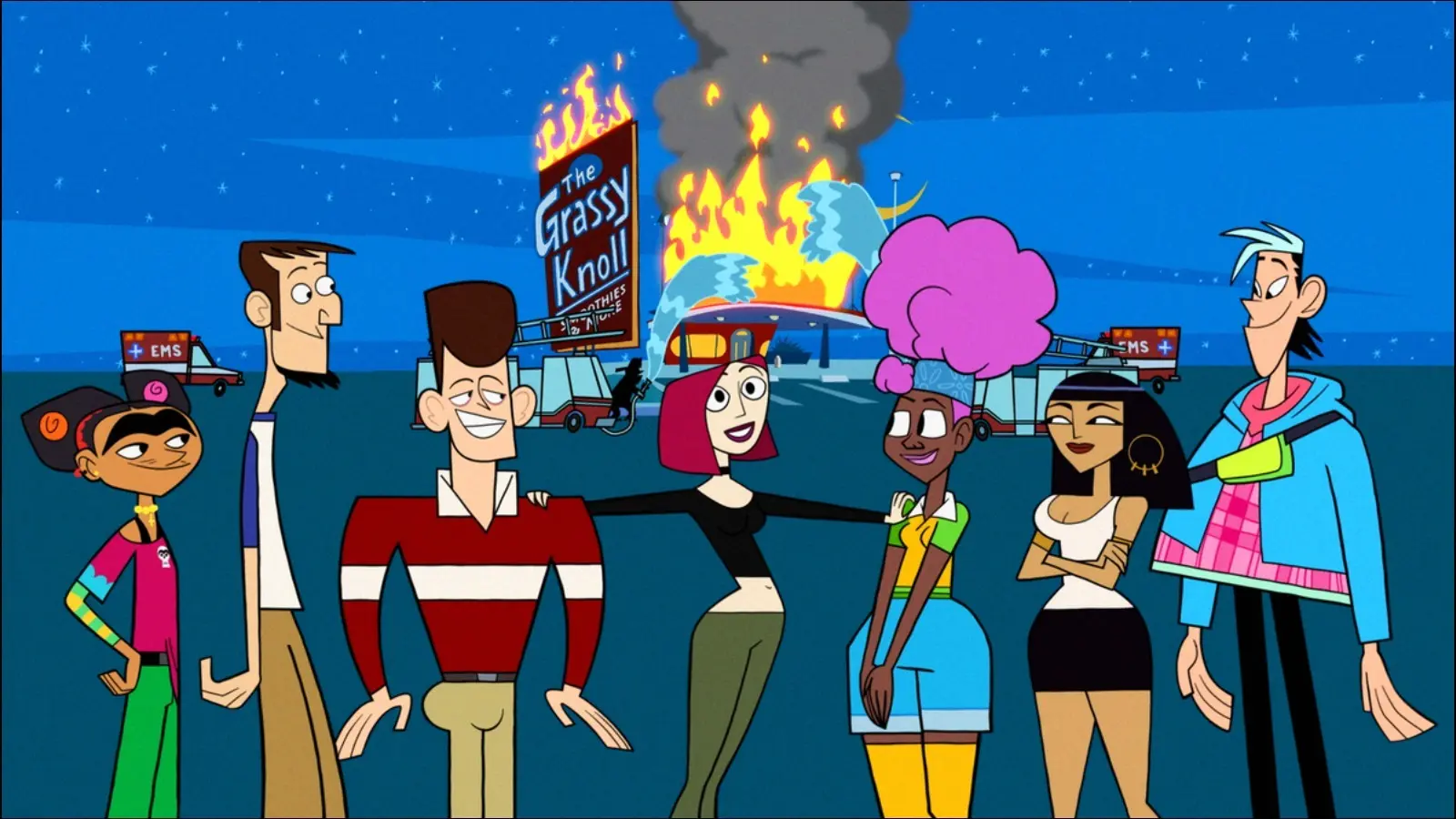 clone high cast still