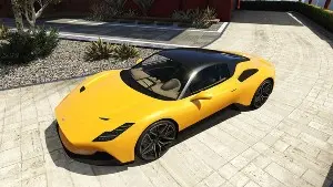 An image of the Lampadati Corsita in GTA Online.