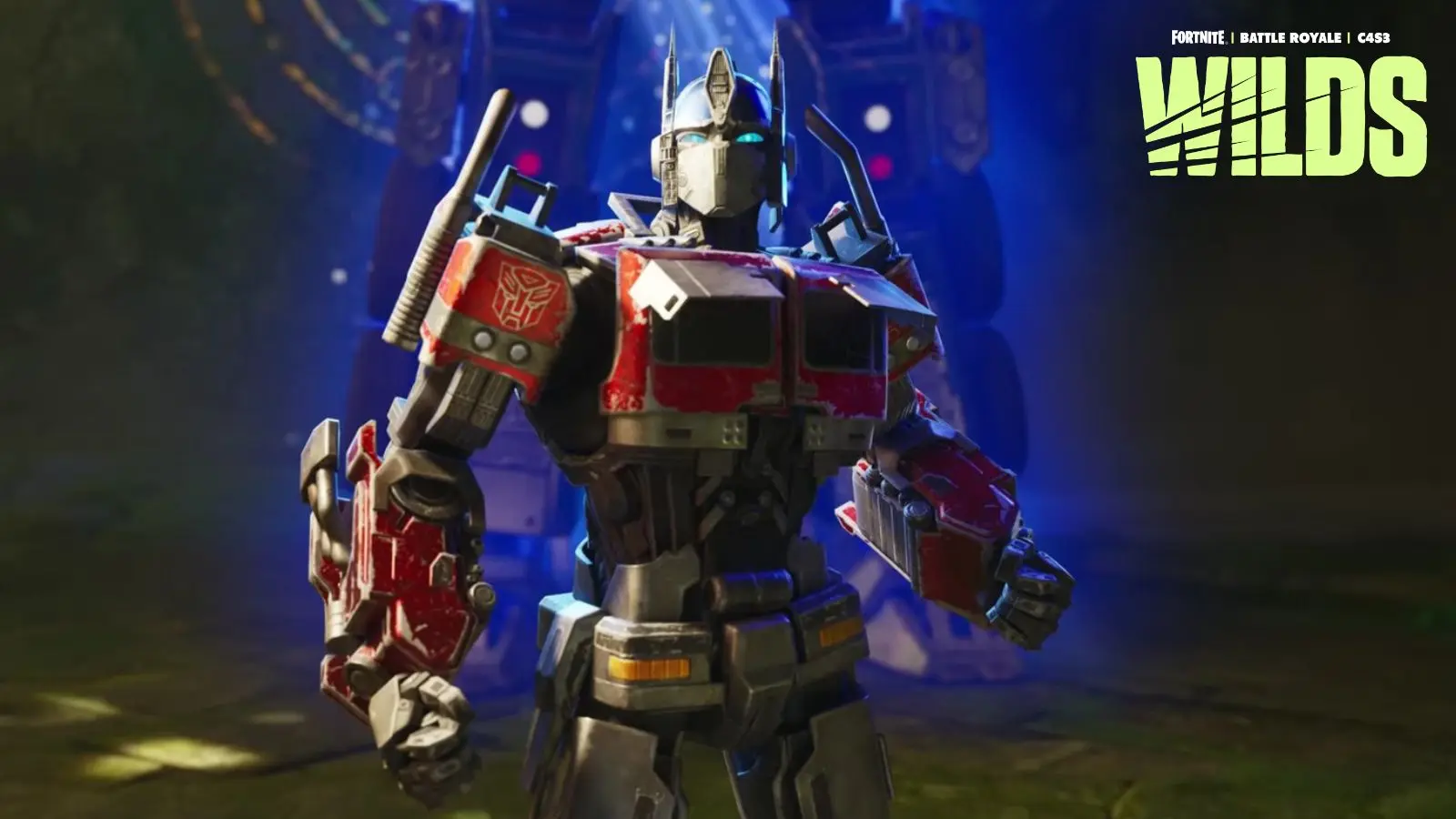 Optimus Prime skin in Fortnite