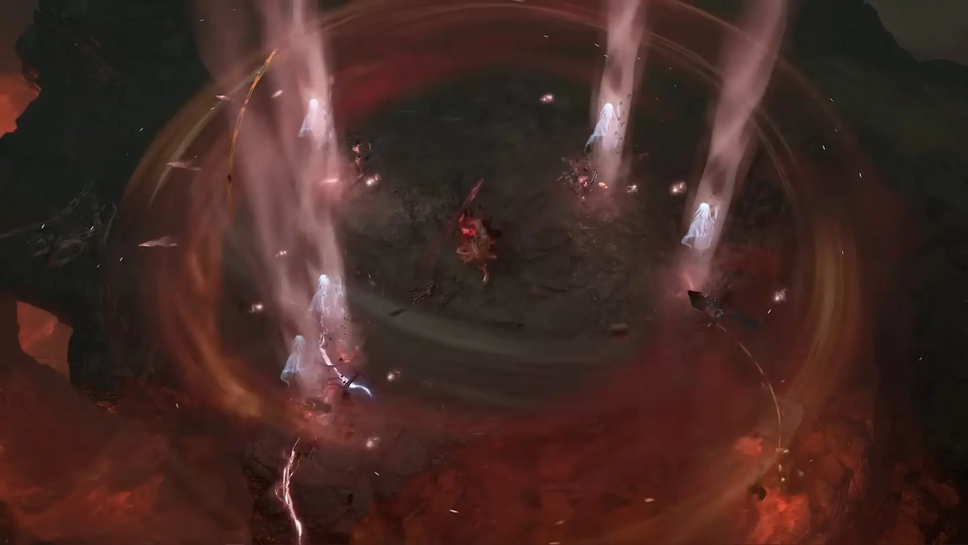 A screenshot from Diablo 4 trailer