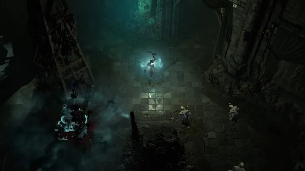 A screenshot from Diablo 4 trailer