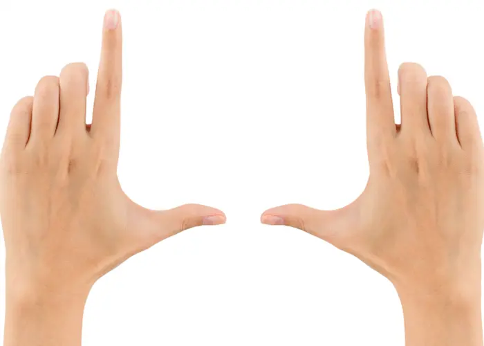 How to tell left and right with a simple hand trick