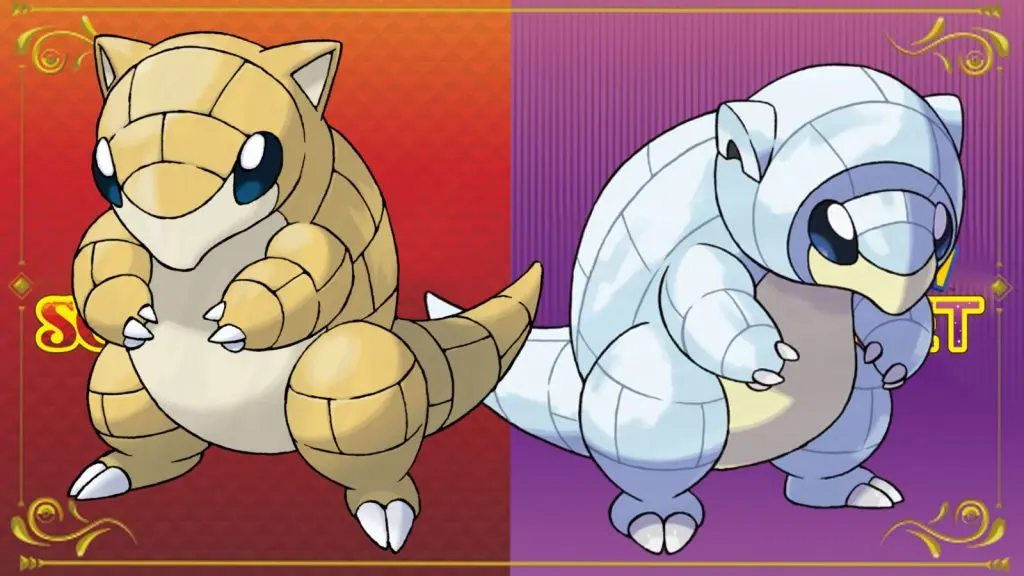 pokemon sandshrew both forms