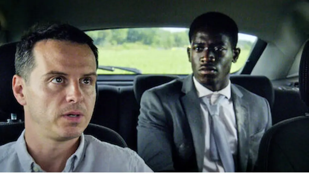 Andrew Scott and Damson Idris in Black Mirror