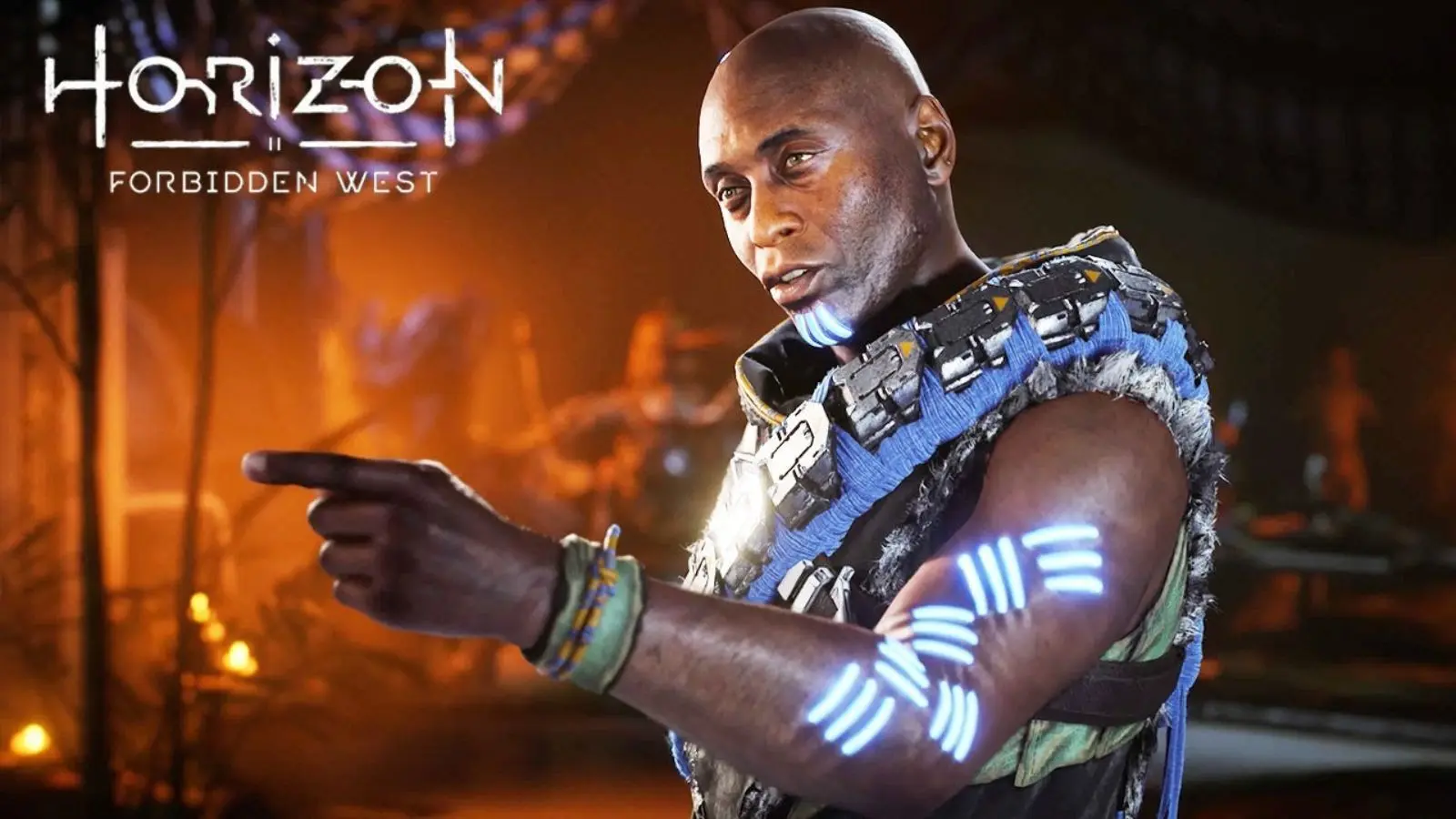 Lance Reddick as Sylens in Horizon Forbidden West