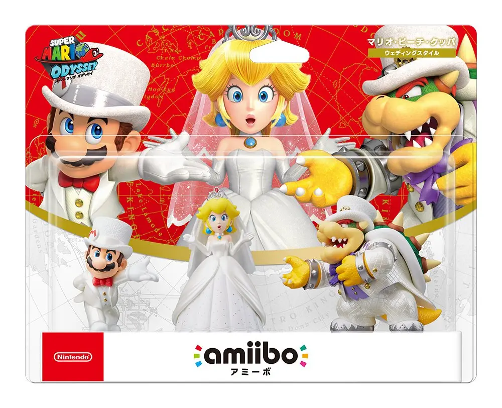 super mario odyssey wedding triple pack