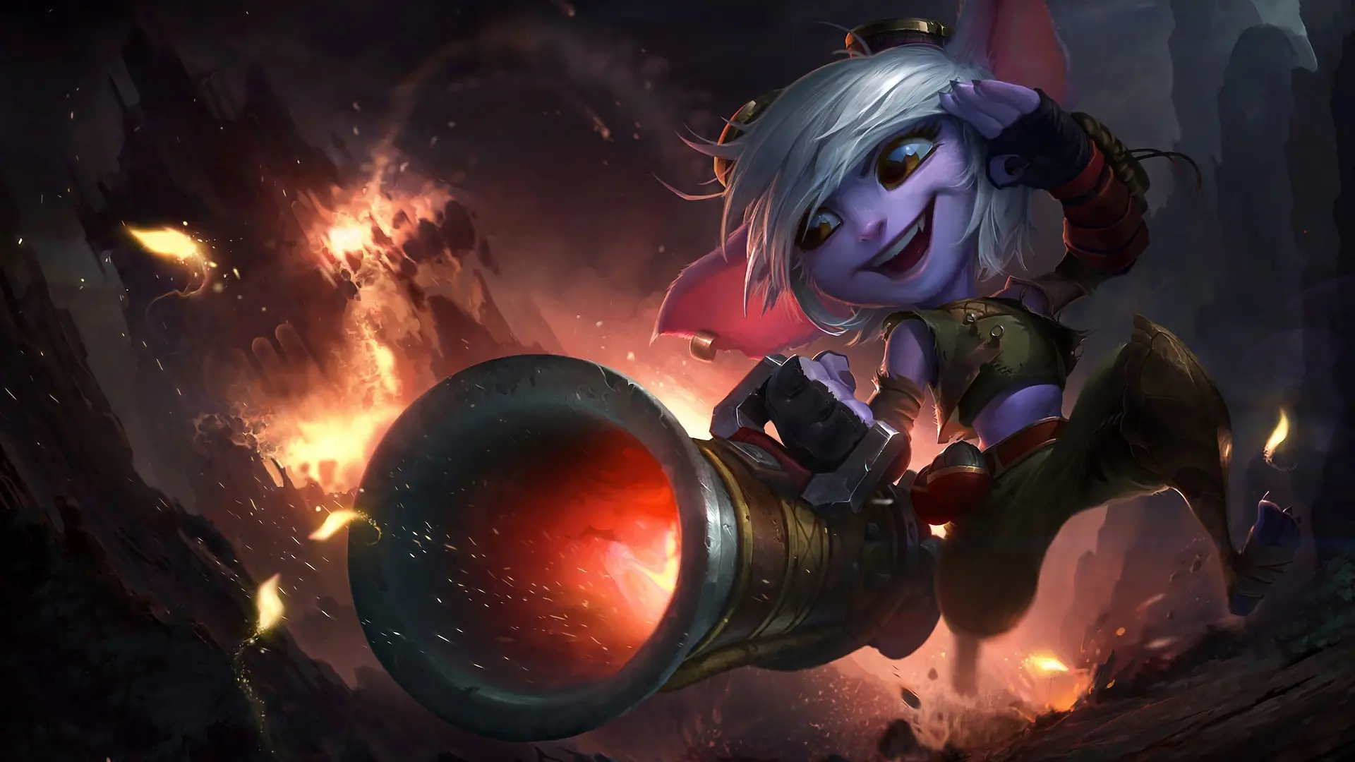 Tristana splash art