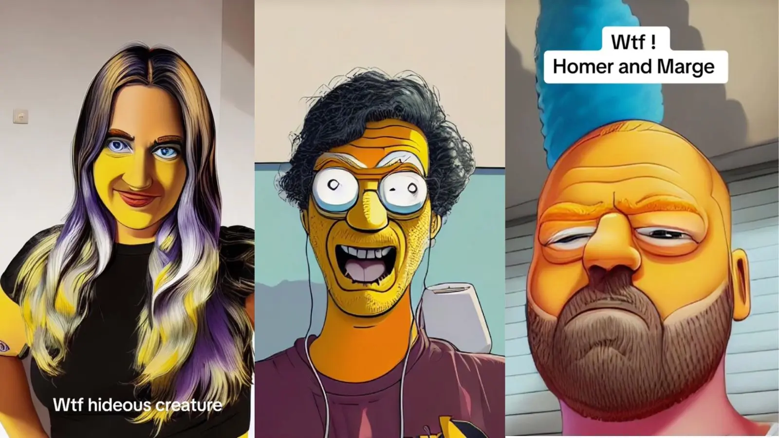 TikTok simpsons trend